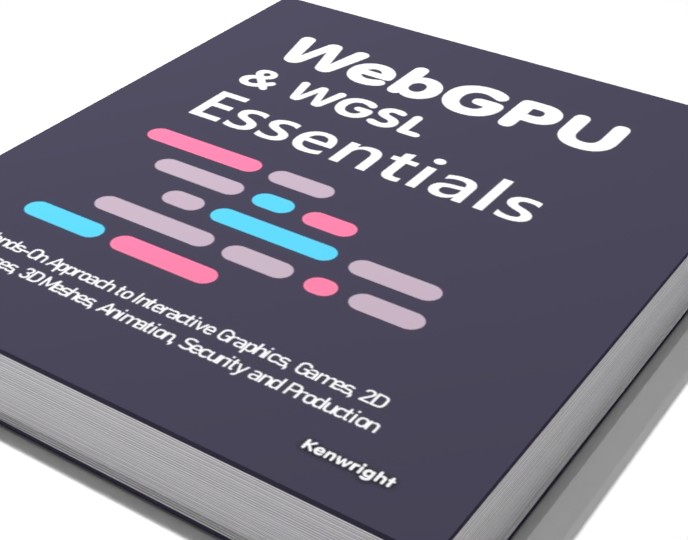 WebGPU & WGSL Essentials: A Hands-On Approach to Interactive Graphics, Games, 2D Interfaces, 3D Meshes, Animation, Security and Production